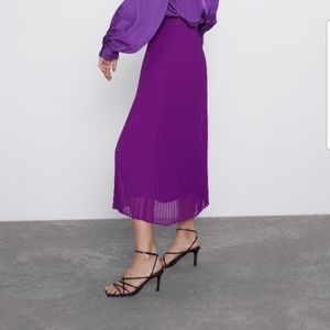 Zara skirt pleated